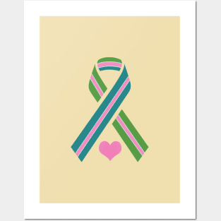 MBC Awareness Ribbon Posters and Art